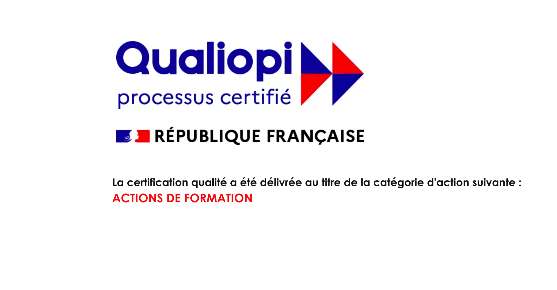Qualiopi-certified training provider